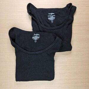 Goodfellow & Co Mens Black XL Cotton Ribbed Tank Top Undershirt 2
Lot of 2